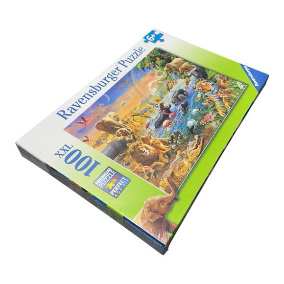 Ravensburger 12910 Savannah Jungle Waterhole 100 Piece Puzzle for Kids - Every P - Picture 1 of 3